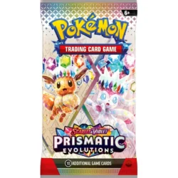 Pokemon Scarlet & Violet Prismatic Evolutions Booster Pack (10 Cards)